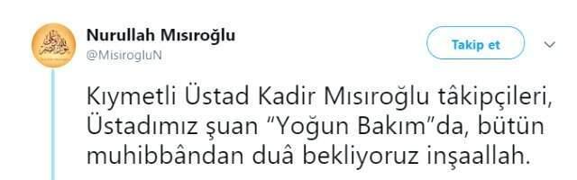 Kadir Mısıroğlu Yo