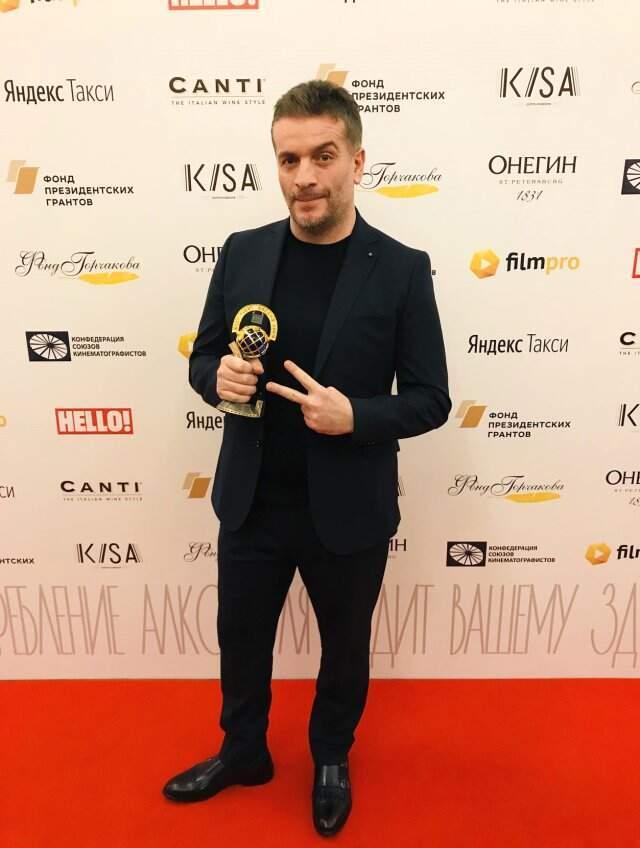 Murat Cemcir Rusya'da En İyi Yardımcı Erkek Ödülü'nü Aldı