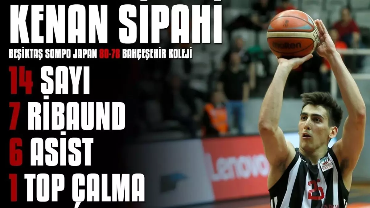 Maçın Yıldızları | Kenan Sipahi - Beşiktaş Sompo Japan 80-78 Bahçeşehir Koleji