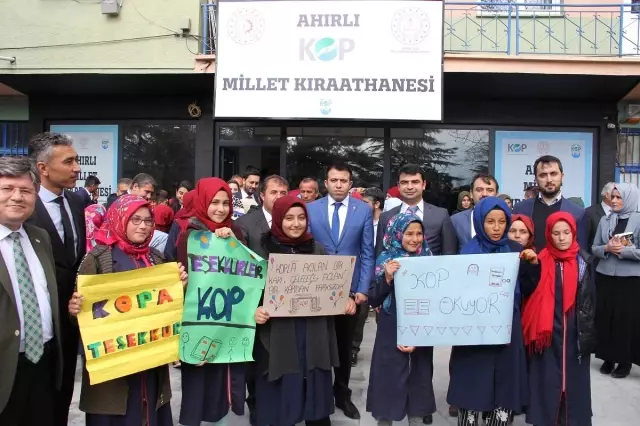 Ahırlı'da Millet Kıraathanesi Açıldı