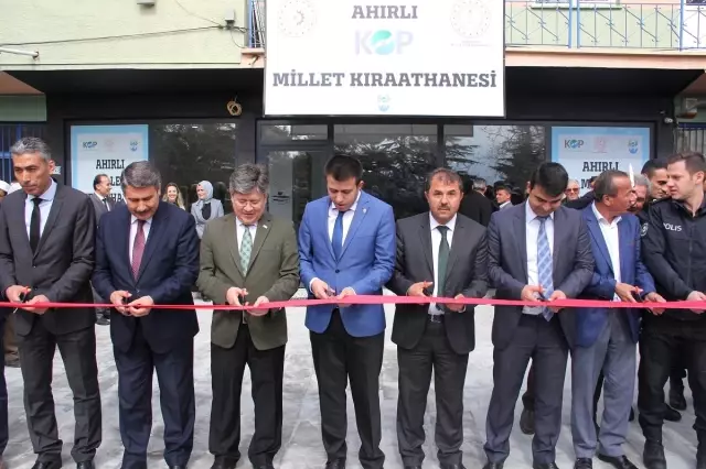 Ahırlı'da Millet Kıraathanesi Açıldı