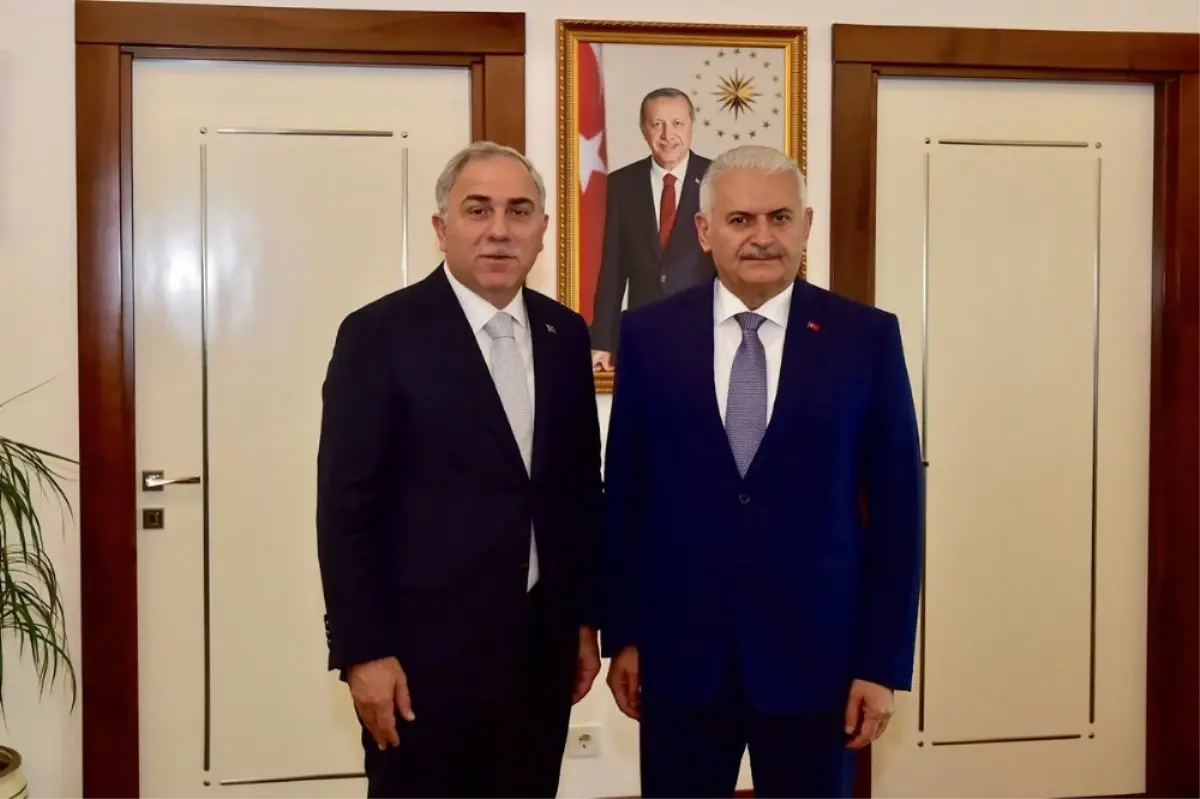 Binali Yıldırım'dan Başkan Turan'a Ziyaret
