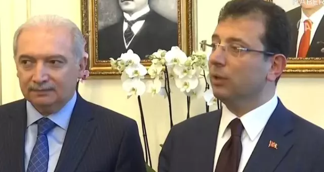 Ekrem İmamoğlu, Mevlüt Uysal'dan Görevi Devraldı! İşte İlk Görüntüler