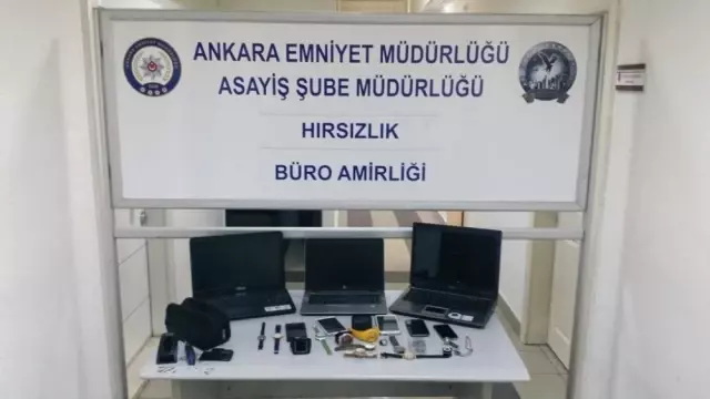Polis, Hırsızları Yedikleri Abur Cuburdan Yakaladı