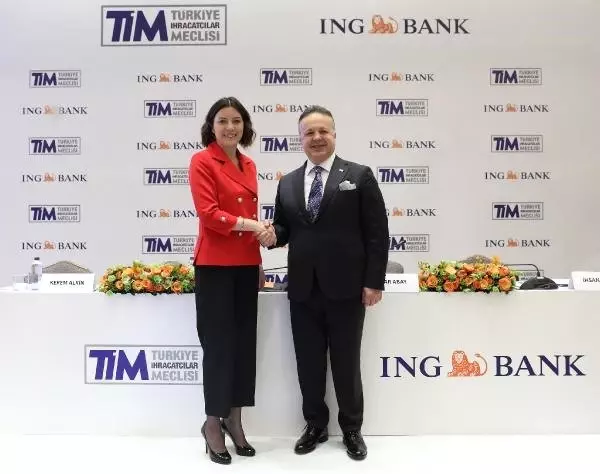 Ing Bank ve Tim'den İhracatçıları Destekleyecek İş Birliği