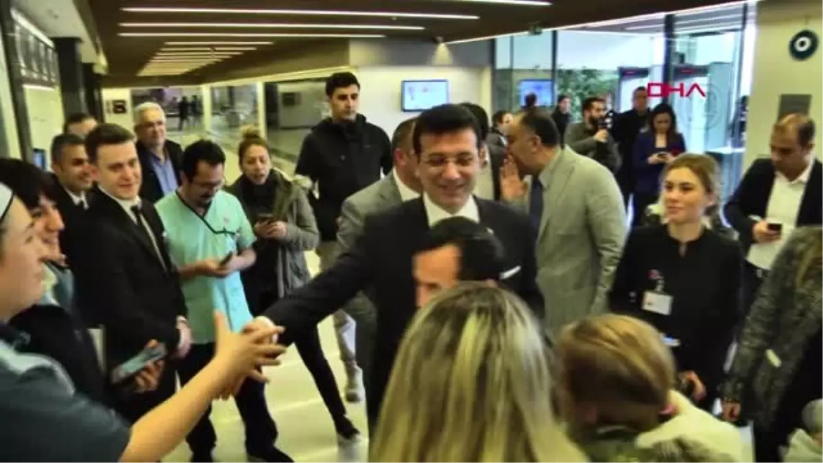İstanbul- İmamoğlu, Gülizar Biçer Karaca'yı Hastanede Ziyaret Etti