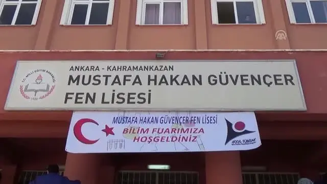 Kahramankazanlı Öğrencilerden 4006 Tübitak Bilim Fuarı - Ankara