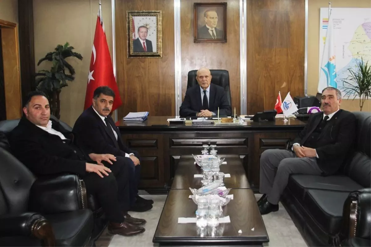 Milletvekili Battal'dan Başkan Pekmezci'ye Hayırlı Olsun Ziyareti
