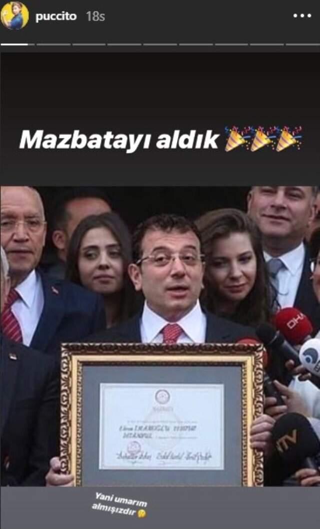 Ünlü İsimlerden Mazbatasını Alan Ekrem İmamoğlu'na Tebrik Bildirisi Yağdı