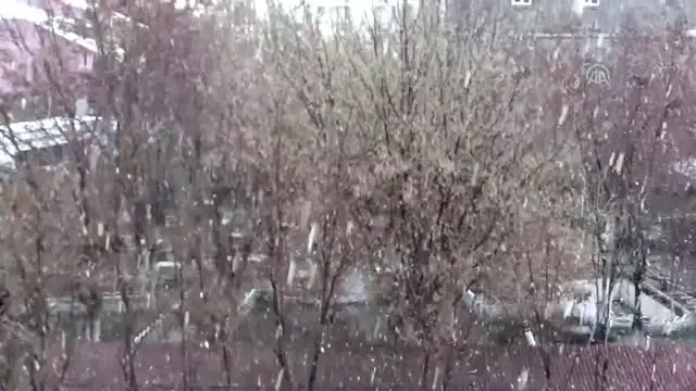 Ağrı'da Kar Yağışı Etkili Oldu
