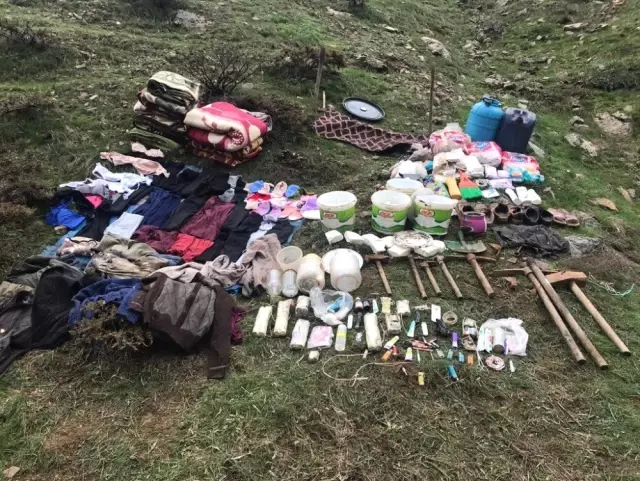 Bingöl'de PKK'nın 4 Odalı Sığınağı İmha Edildi