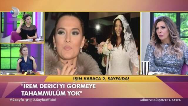 Işın Karaca, Canlı Yayında İrem Derici'ye Ateş Püskürdü