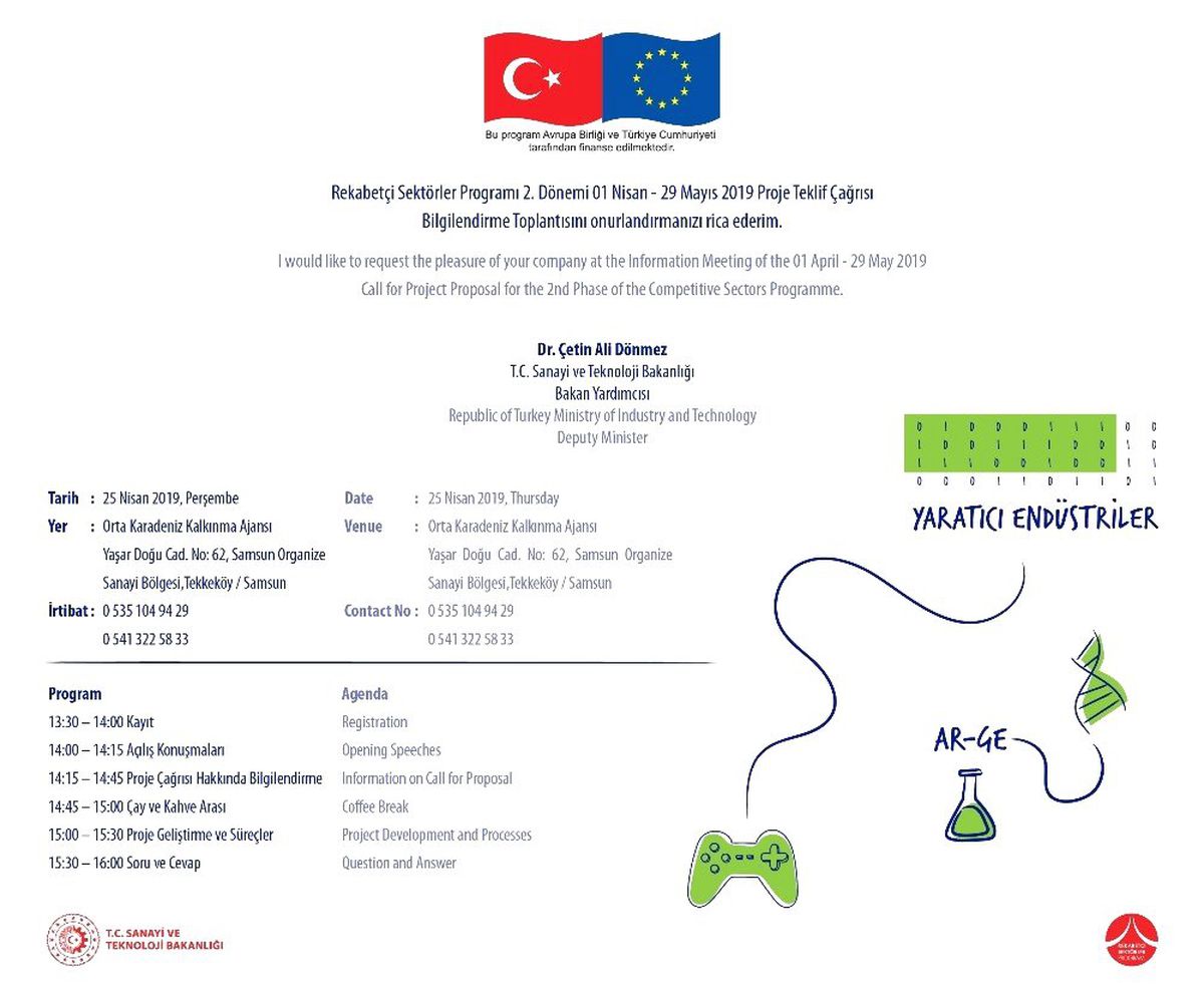 Rekabetçi Sektörler Programı'nda Yeni Çağrıya Çıkıldı