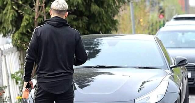 Sergio Agüero, 1,5 Milyon TL'lik Aracıyla Öğle Yemeğine Gitti