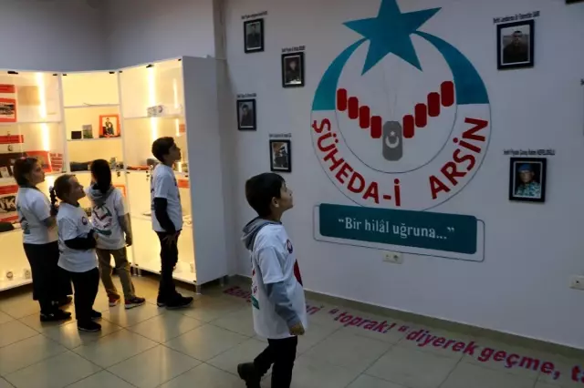 Arsinli Şehitlerin Eşyalarıyla Okulda Müze Oluşturdular