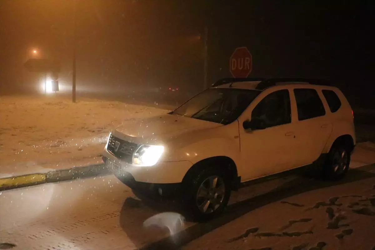 Bolu Dağı'nda Kar Etkili Oldu