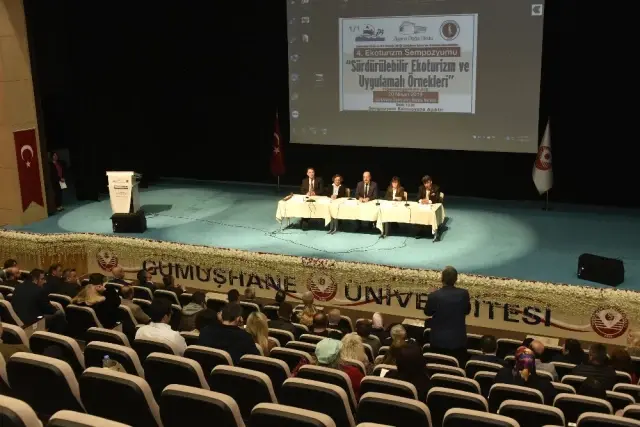 Gümüşhane'de 4.ekoturizm Sempozyumu Gümüşhane'de 4.ekoturizm Sempozyumu