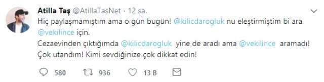 Atilla Taş'tan Çok Konuşulacak Kılıçdaroğlu ve İnce Paylaşımı