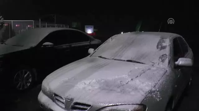 Denizli'de Kar Yağışı
