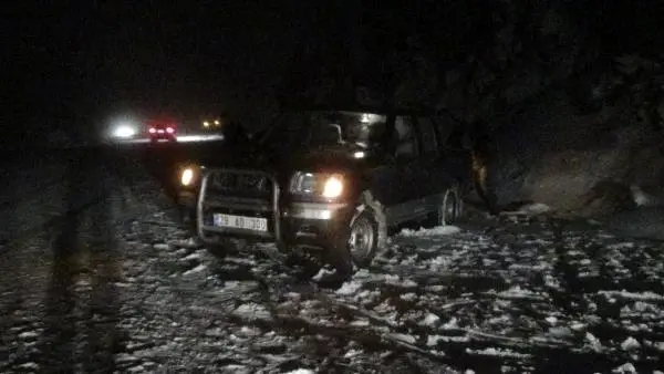 Gümüşhane, Amasya ve Ordu'da Nisan Karı