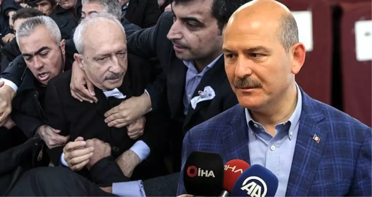Soylu'dan, Kılıçdaroğlu'na Yapılan Saldırıyla İlgili Açıklama: Kabul Edilemez