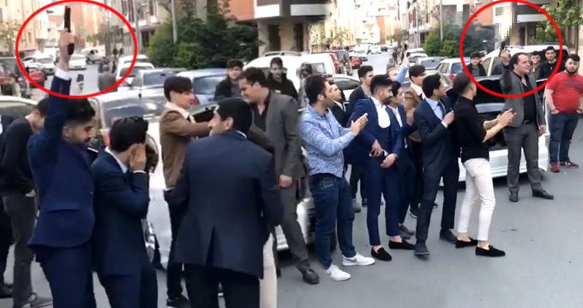Düğün Magandaları, Çocukların Gözü Önünde Havaya Ateş Açtı