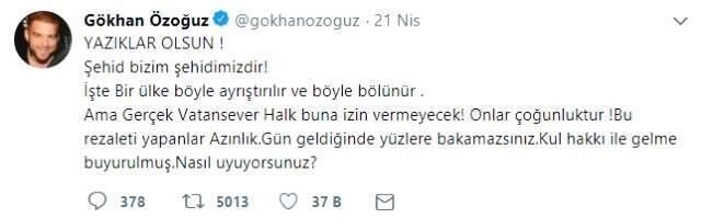 Gökhan Özoğuz'dan Kılıçdaroğlu'na Yapılan Taarruza Çok Sert Reaksiyon: Yazıklar Olsun!