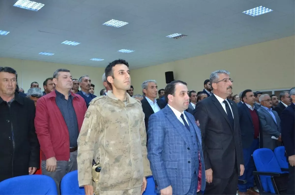 Kaymakam Zengince Muhtarlarla Bir Araya Geldi