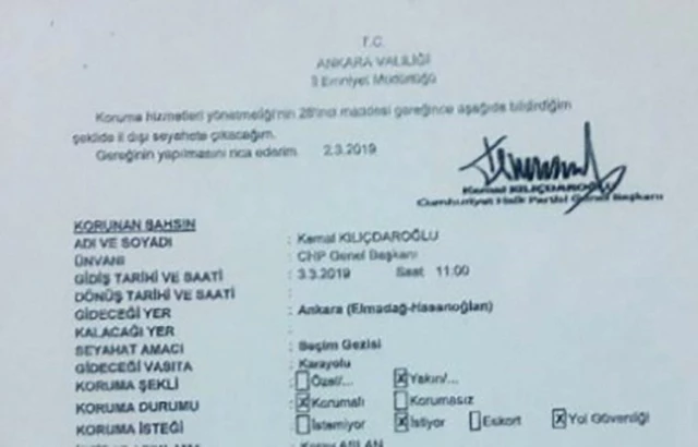 Emniyetten Açıklama: Kemal Kılıçdaroğlu'nun Şehit Cenazesine Katılacağı Bildirilmemiştir