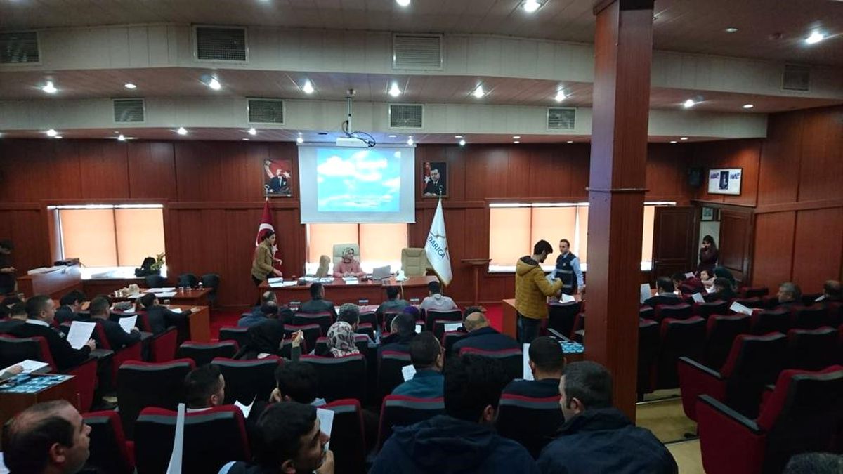 Nabız Osgb'den Darıca Belediyesi Personeline İş Güvenliği Eğitimi
