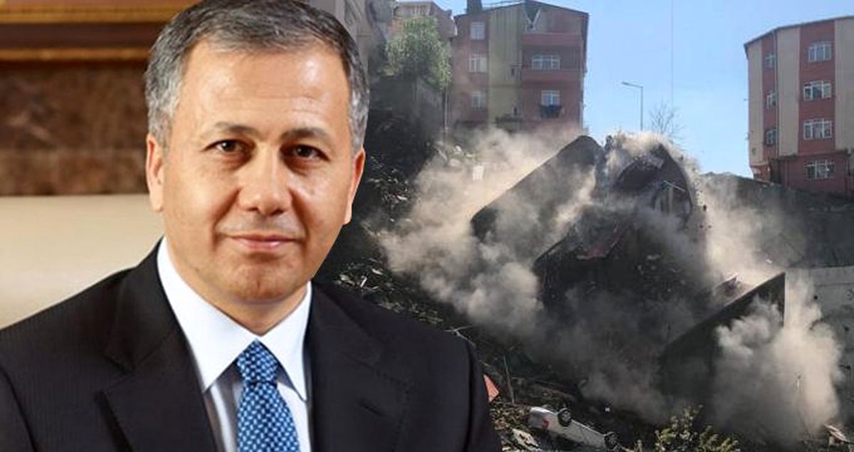 İstanbul Valisi Yerlikaya Kağıthane'de Çöken Bina Hakkında Açıklama Yaptı!