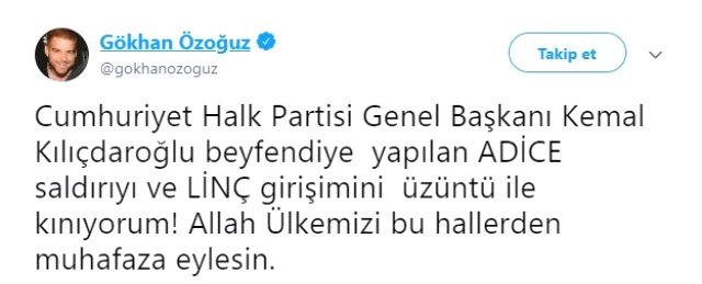 Ünlü İsimler, Kemal Kılıçdaroğlu'nun Şehit Cenazesinde Atağa Uğramasına Reaksiyon Gösterdi