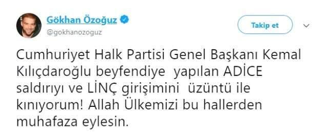 Ünlü İsimler, Kemal Kılıçdaroğlu'nun Şehit Cenazesinde Atağa Uğramasına Reaksiyon Gösterdi