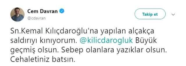 Ünlü İsimler, Kemal Kılıçdaroğlu'nun Şehit Cenazesinde Atağa Uğramasına Reaksiyon Gösterdi