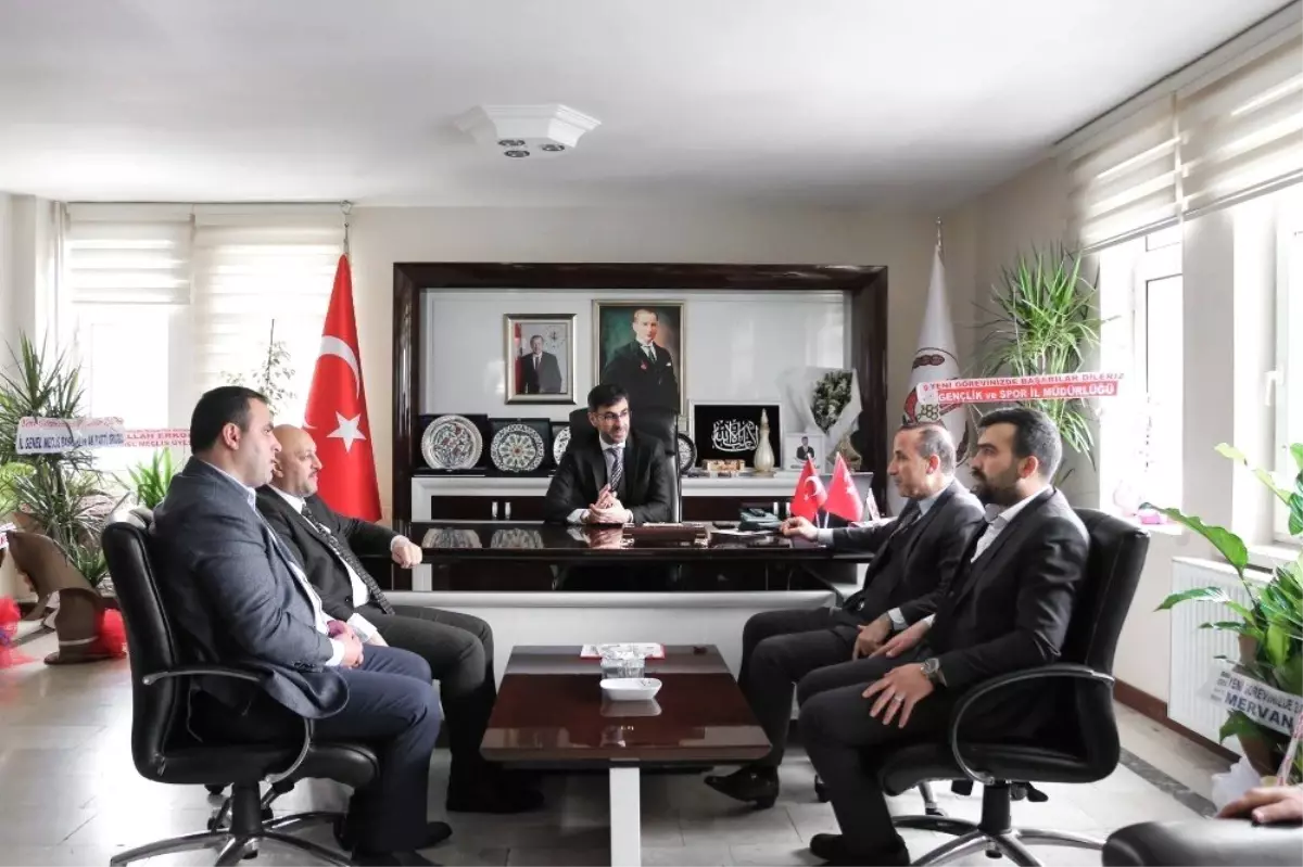 Milletvekilinden Başkan Tanğlay'a Hayırlı Olsun Ziyareti