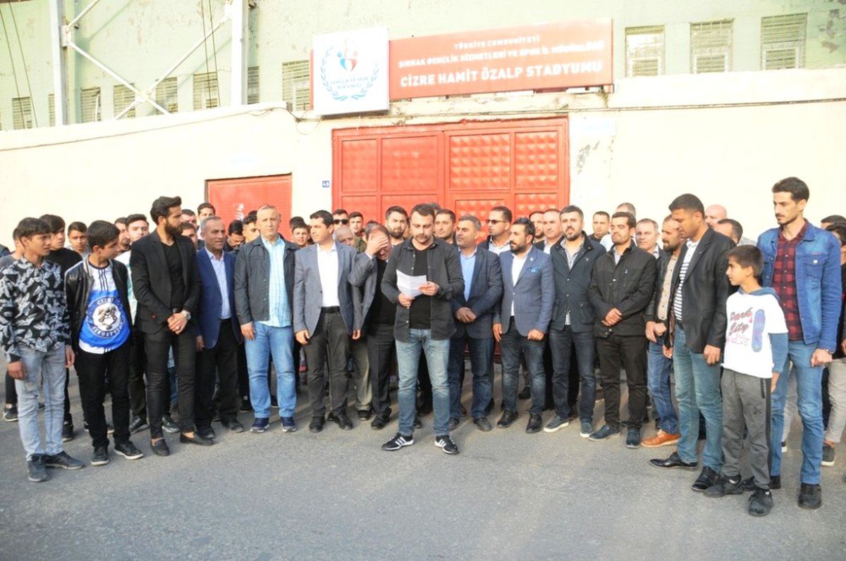 Cizre Serhatspor'dan 'Tarafsız Saha' Talebi