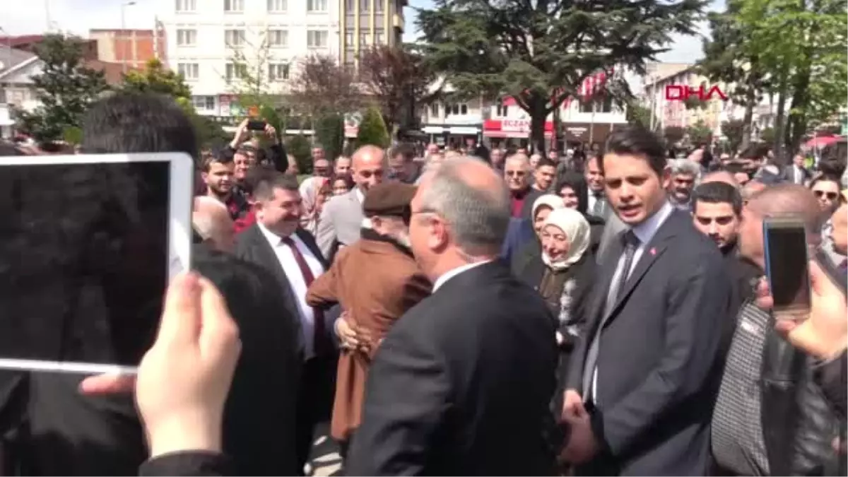 Düzce Binali Yıldırım, Özlü'yü Ziyaret Etti