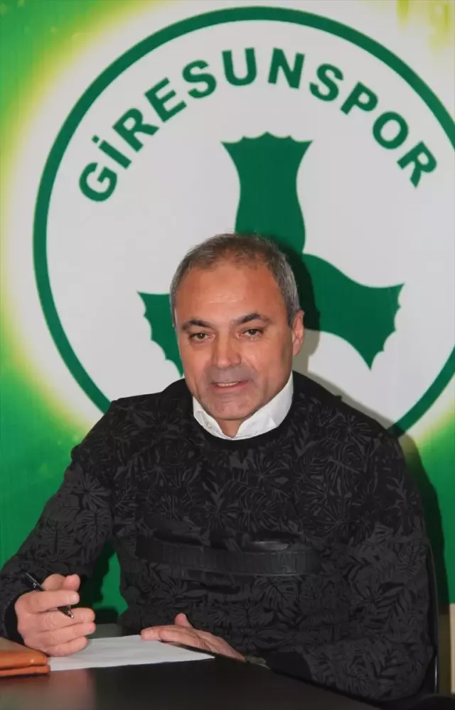 Giresunspor'da Sözeri Dönemi Başladı Giresunspor'da Sözeri Dönemi Başladı