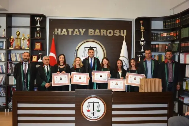 Hatay Barosuna 5 Yeni Avukat Hatay Barosuna 5 Yeni Avukat