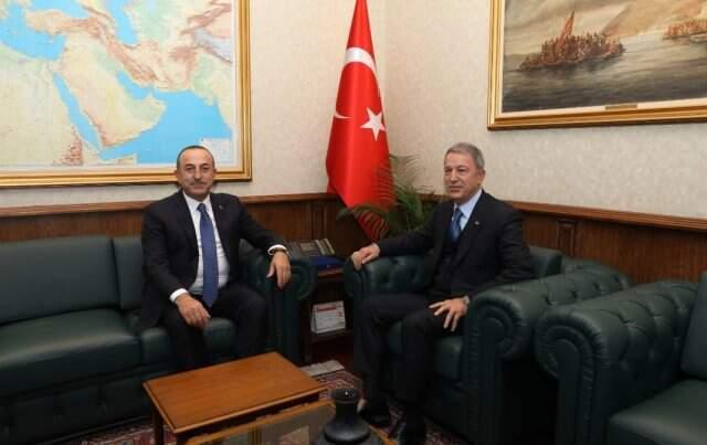 MSB Açıkladı! Çavuşoğlu ve Akar Arasında Kritik Toplantı