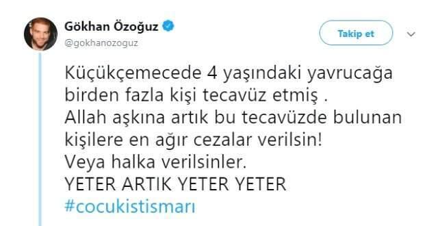 Ünlü İsimler 5 Yaşındaki Çocuğa Cinsel İstismara Ateş Püskürdü