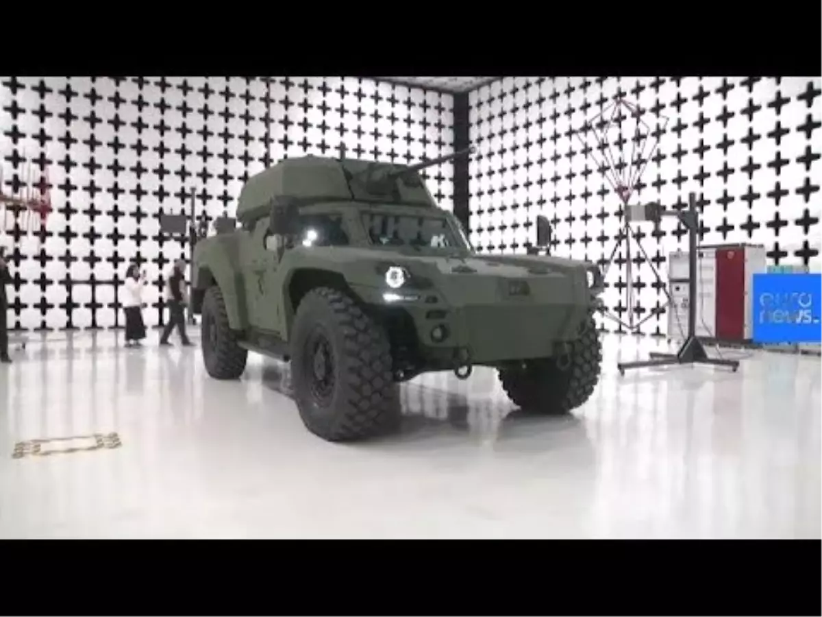 Video | Türkiye'nin İlk Elektrikli Zırhlı Aracı Akrep Iı Görücüye Çıktı