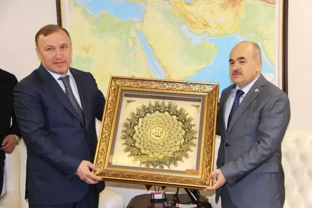 Adigey Cumhuriyeti Başkanı Kumpil Düzce'de
