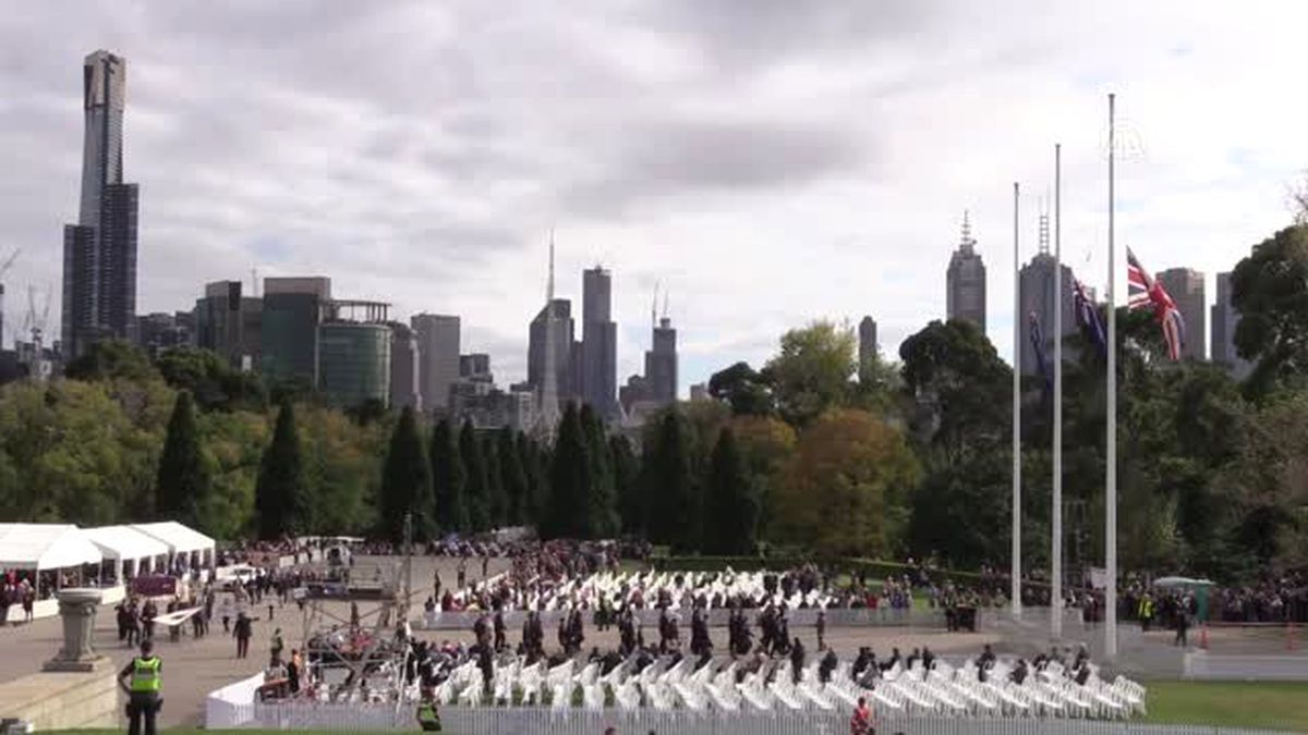 Avustralya'da Anzak Günü Anma Törenleri - Melbourne