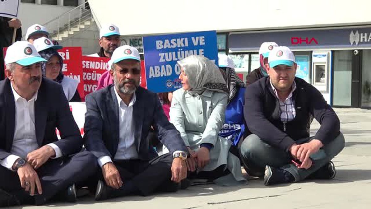 Bolu İşten Çıkarılan Belediye İşçilerinin Oturma Eylemini Sürdürdü