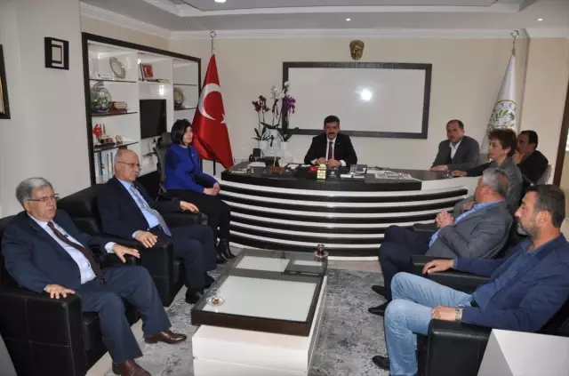 CHP Milletvekili Keven'den Başkan Yılmaz'a Ziyaret CHP Milletvekili Keven'den Başkan Yılmaz'a Ziyaret
