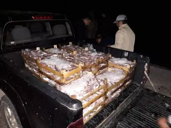 Kaçak Avlanan Balıkçılar Suçüstü Yakalandı