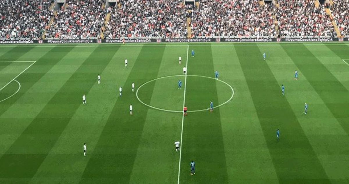 Beşiktaş-Ankaragücü Maçında 1 Dakikalık Tepki! Kimse Hareket Etmedi
