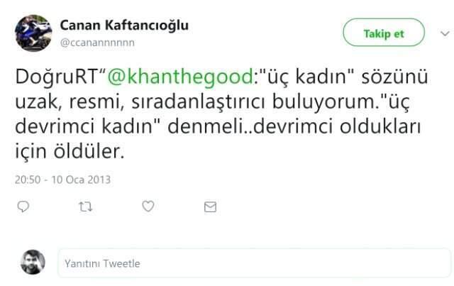 CHP'li Canan Kaftancıoğlu'na, 6 Yıl Önce PKK'lı Sakine Cansız İçin Attığı Tweet Soruldu