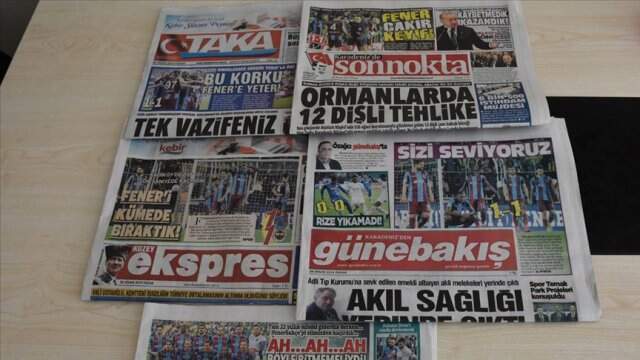Trabzonspor Yerel Basını: Fener'i Kümede Bıraktık